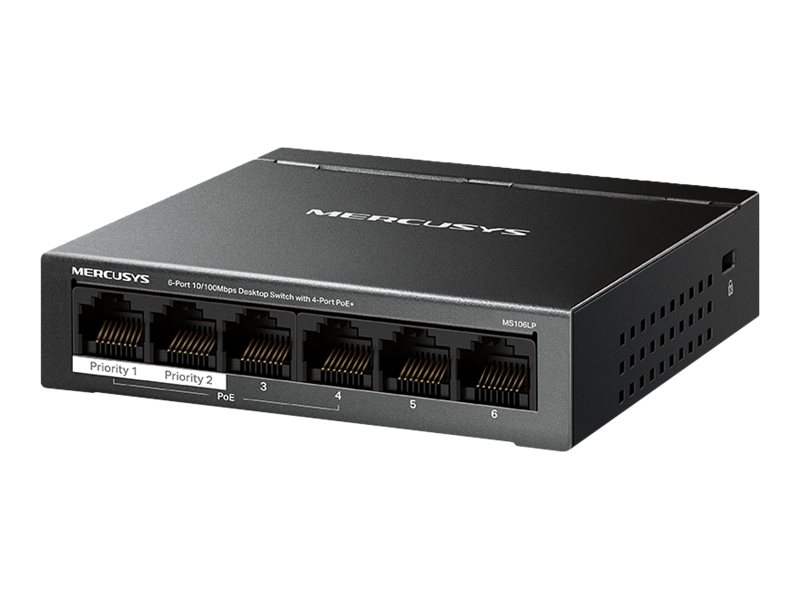TP-LINK MERCUSYS 6-Port Desktop Switch - MS106LP