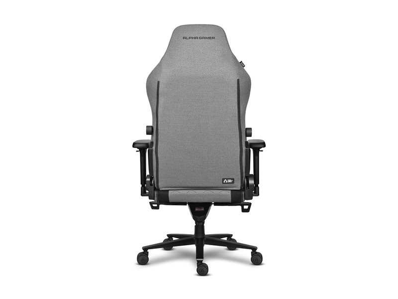 ALPHA GAMER ALEGRA EVO SMOKE GREY FABRIC - AGALEGRAEVOSGRYF