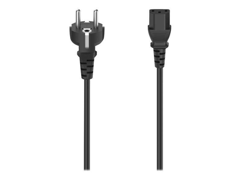 HAMA 3-PIN IEC POWER CABLE, 1.5 M - 2007 - 00200737