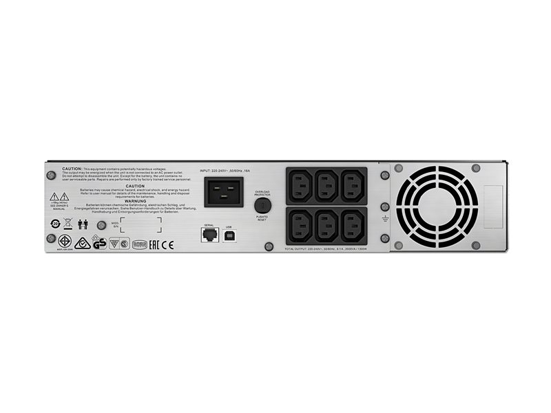 APC Smart-UPS C 2000VA LCD RM 2U 230V - SMC2000I-2U
