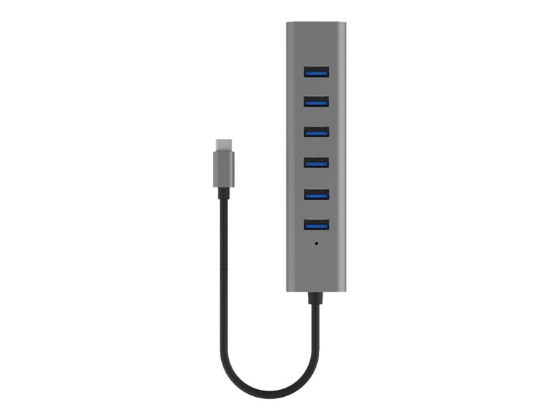 I-TEC USB-C Charging Metal HUB 7 Port wi - C31HUBMETAL703