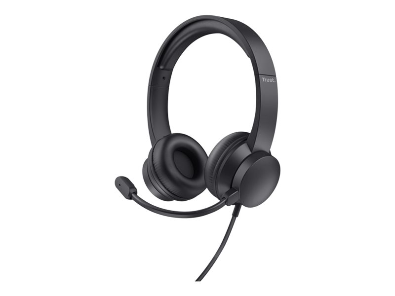 TRUST HS-201 USB ON EAR PC HEADSET - 25373