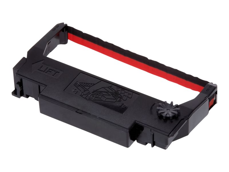 EPSON ERC38BR ribbon black and red black - C43S015376