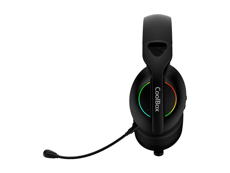 COOLBOX HEADSET GAMING MIC WB01 RF+BT BK - COO-AUM-WB01-B