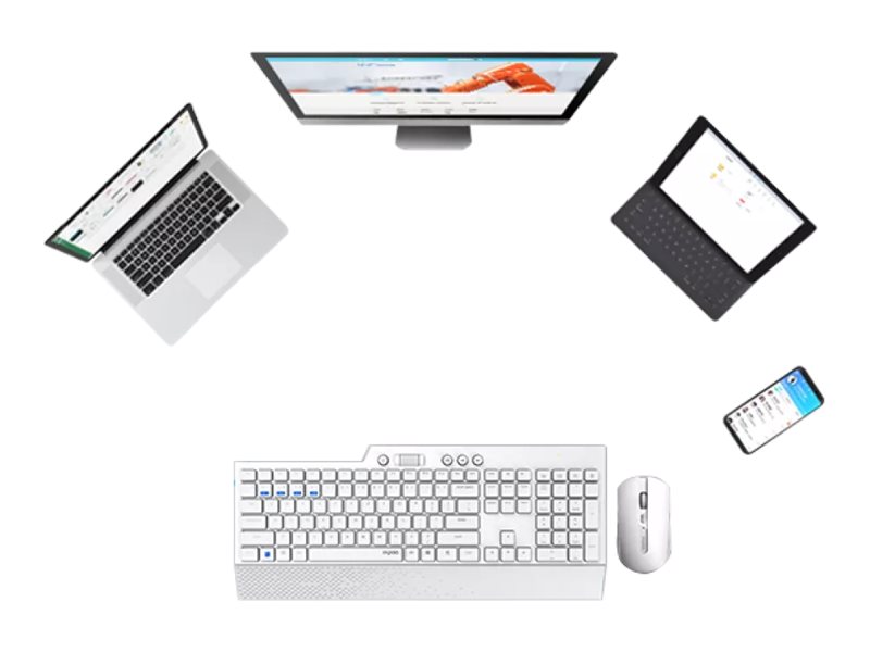 RAPOO 8200T MULTI-MODE WIRELESS DESKTOP - 00192495