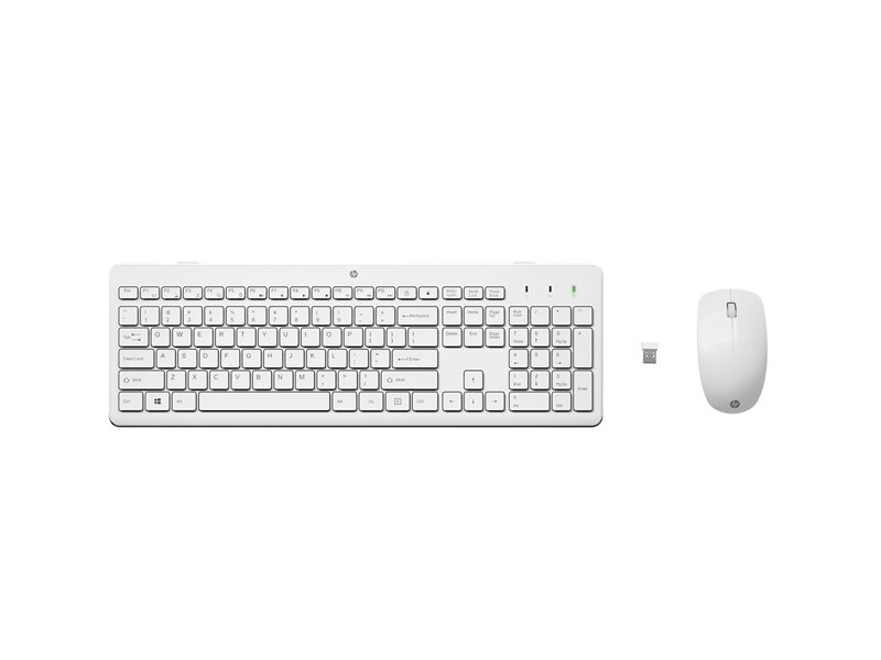 HP 230 WIRELESS MOUSE/KB COMBO WHITE - 3L1F0AA