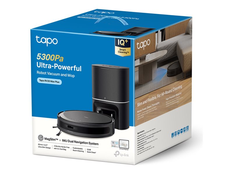 TP-LINK TAPO ROBOT VACUUM CLEANER & AUTO - TAPORV20MAXPLUS