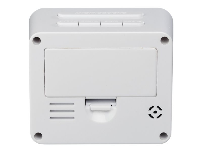 HAMA Cube Radio Alarm Clock white - 00186305