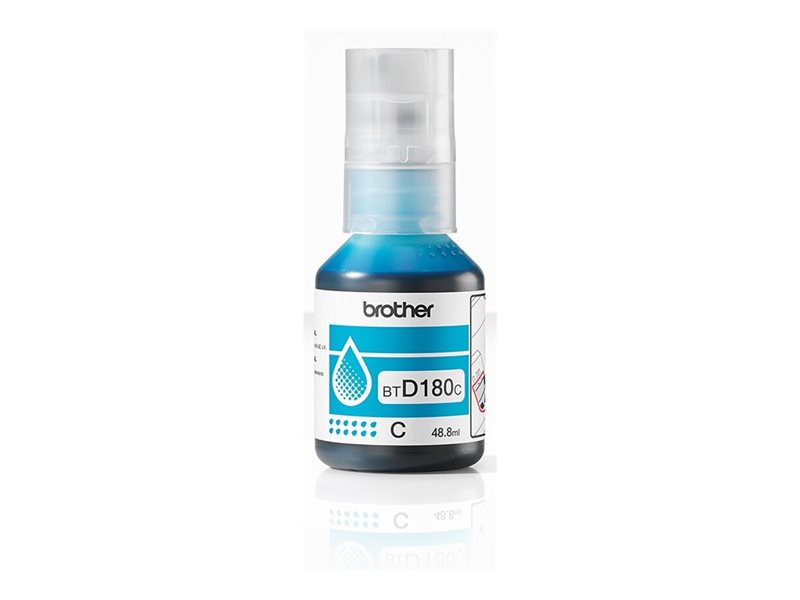 BROTHER Cyan ink bottle yield - BTD180C