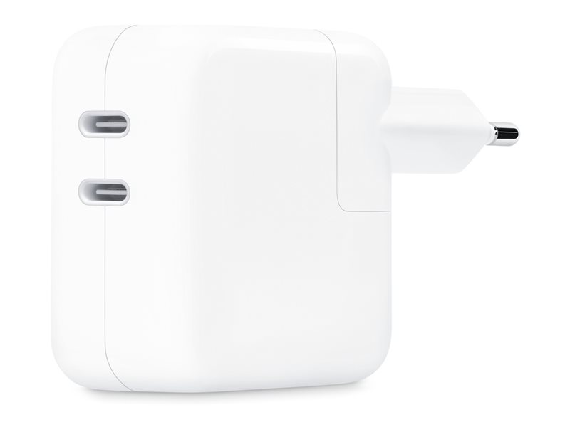 APPLE 35W Dual USB-C Power Adapter - MW2K3ZM/A