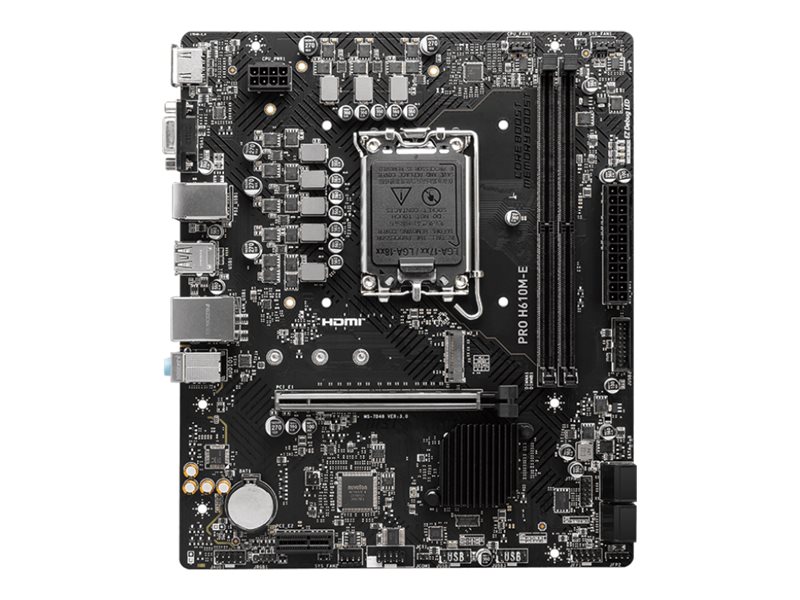 MSI PRO H610M-E LGA1700 2xDDR5 MB - 911-7D48-070