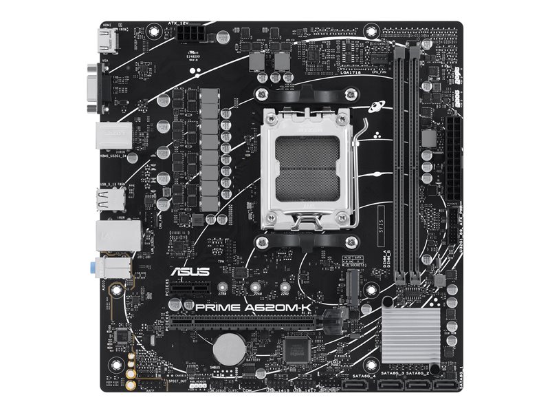 ASUS PRIME A620M-K AM5 DDR5 mATX MB - 90MB1F40-M0EAY0