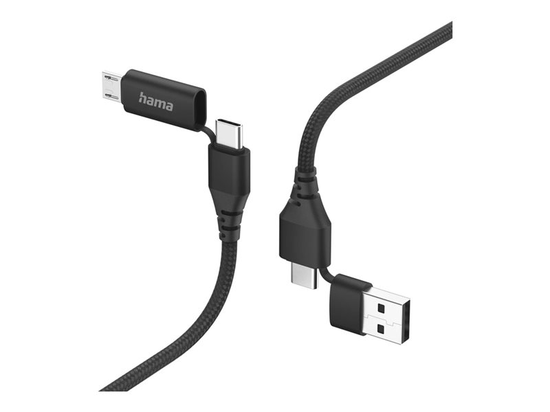 HAMA 4IN1 MULTI-CHARGING CABLE USB-C AND - 00201537