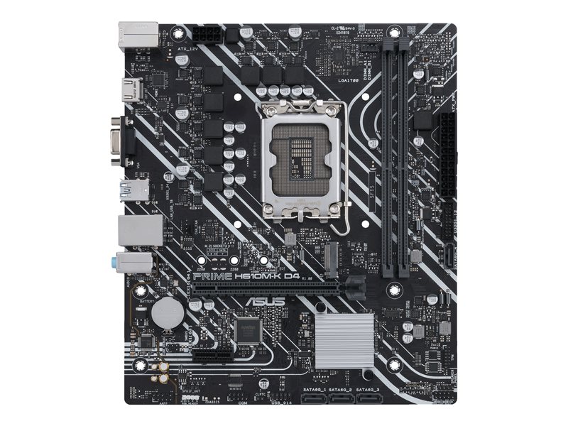 ASUS PRIME H610M-K D4 ARGB LGA1700 MB - 90MB1HN0-M0EAY0