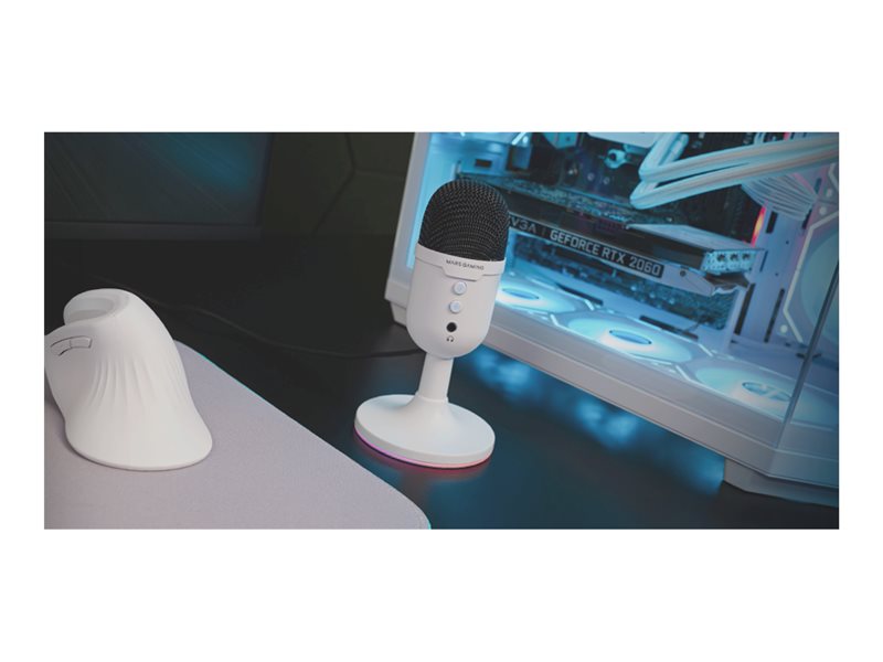 MARS GAMING MMICX PRO STUDIO MICROPHONE, - MMICXW