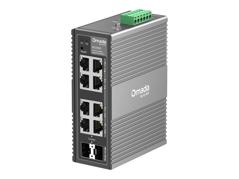 TP-LINK Omada 8-Port Gigabit Industrial - IES208G