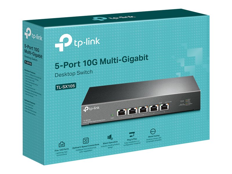 TP-LINK TL-SX105 10GE Unmanaged Switch - TL-SX105