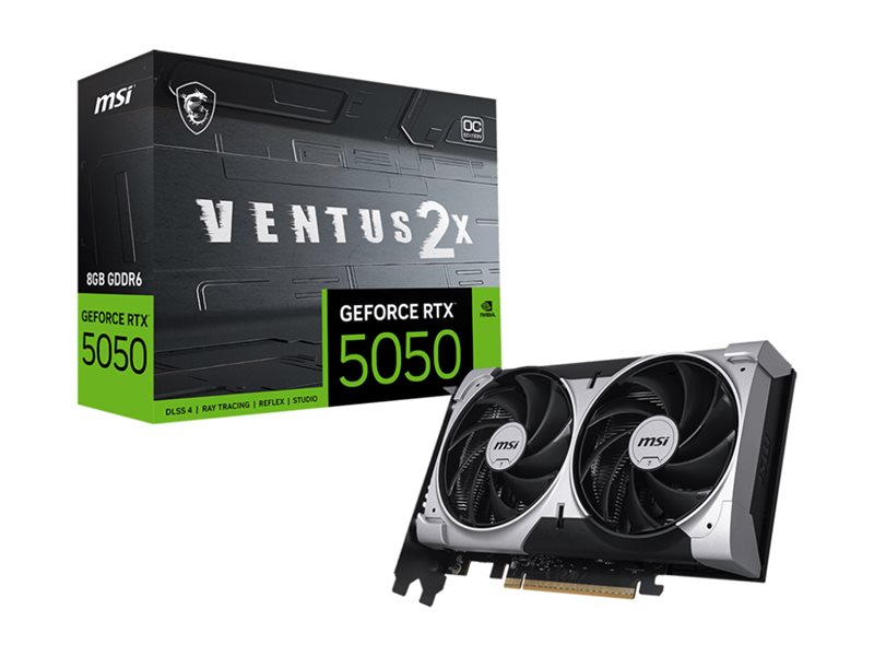 MSI GF RTX 5050 8G VENTUS 2X OC - 912-V538-002