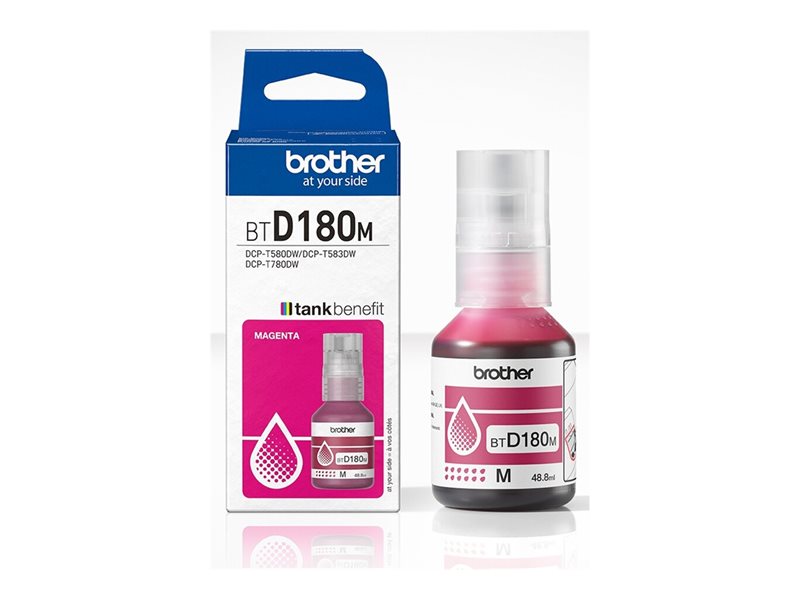 BROTHER Magenta ink bottle yield - BTD180M