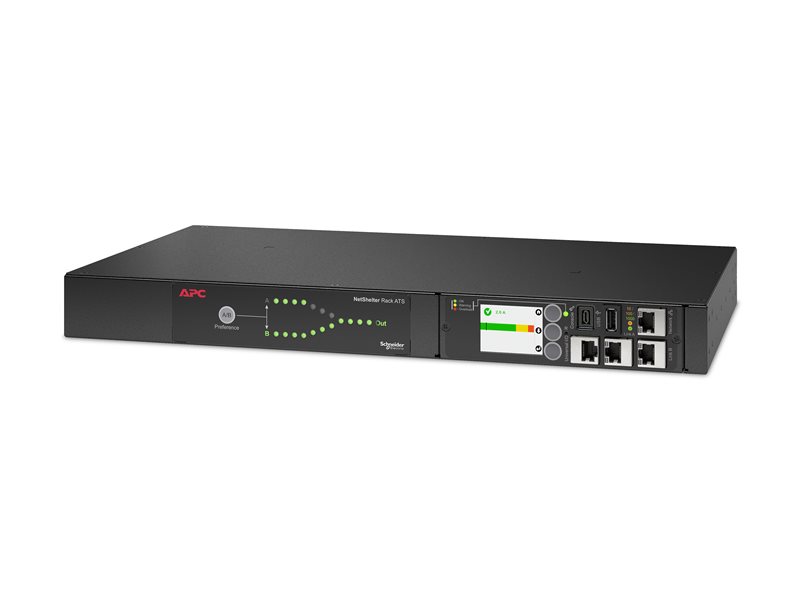 APC Rack ATS 230V 16A C20 in 8-C13 1-C19 - AP4423A