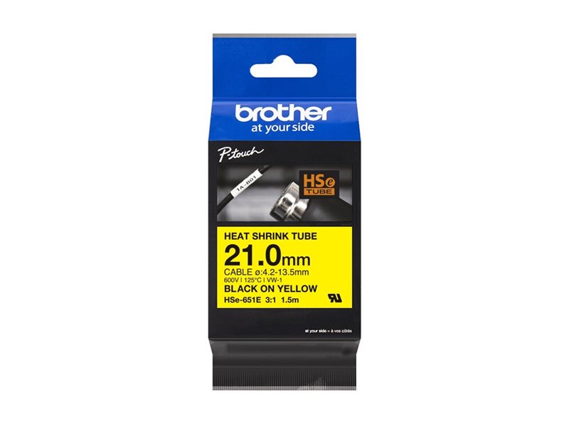 BROTHER HSE651E heat shrink tape 21mm - HSE651E