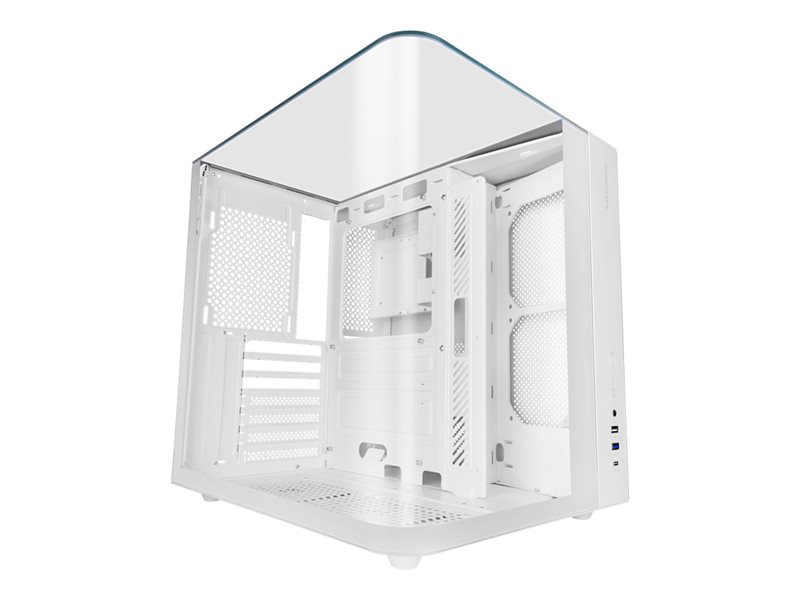 MARS GAMING ATX Glass USB-C White - MCINFINIOLITEW