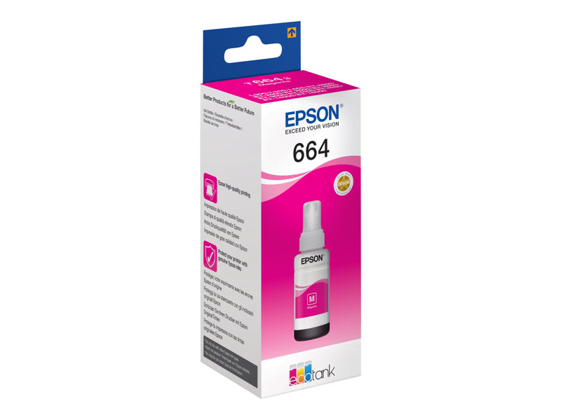 EPSON T6643 Magenta ink bottle 70ml - C13T664340