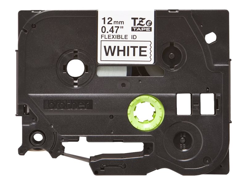 BROTHER TZEFX231 Flex bk/white 12mm 8m - TZEFX231