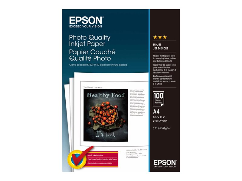 EPSON S041061matte photo paper inkjet 10 - C13S041061