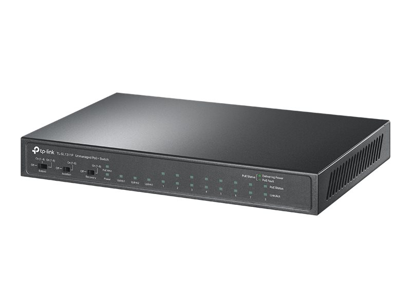 TP-LINK 8-Port 10/100Mbps + 3-Port Sw - TL-SL1311P