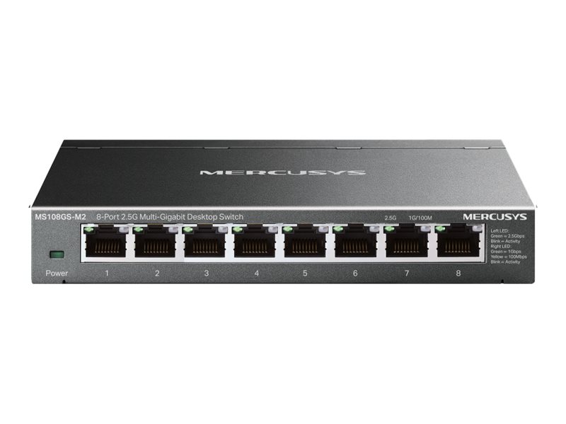 TP-LINK MERCUSYS ETHERNET SWITCHES 8X - MS108GS-M2