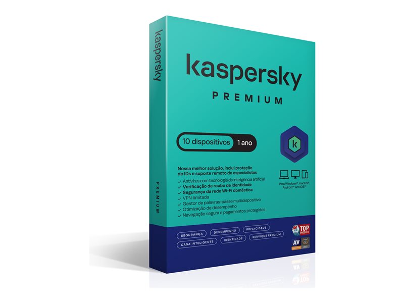 KASPERSKY PREMIUM 10 DEVICES MSB BOX PT - KL1047S5KFS-MSBPT