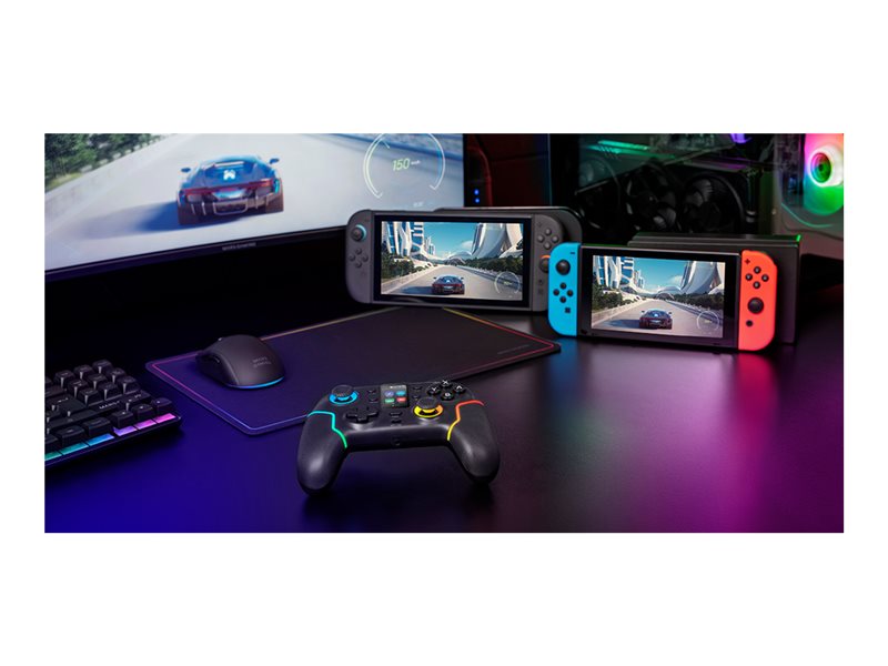 MARS GAMING LCD Gamepad Black - MGPV3