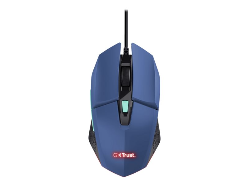 TRUST GXT109B FELOX GAMING MOUSE - BLUE - 25067