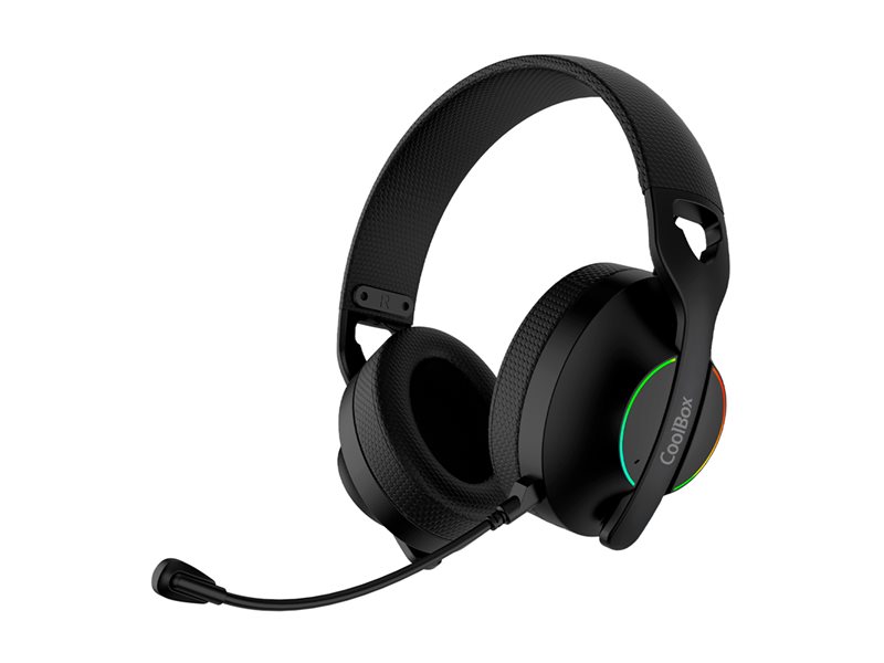 COOLBOX HEADSET GAMING MIC WB01 RF+BT BK - COO-AUM-WB01-B