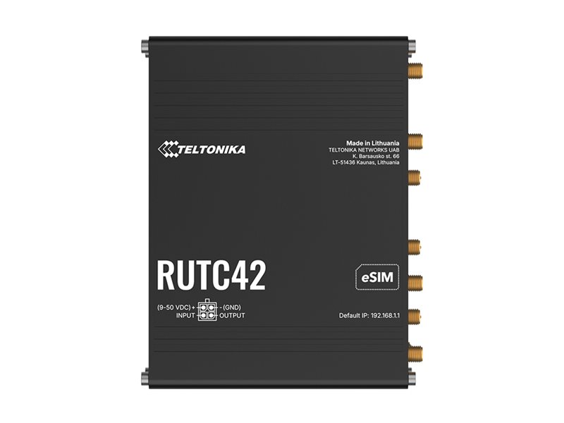 TELTONIKA NETWORKS RUTC42 4G/LTE Router - RUTC42000000