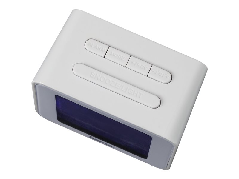 HAMA Cube Radio Alarm Clock white - 00186305