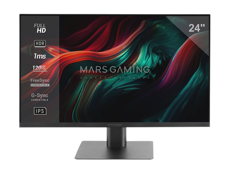 MARS GAMING 24in Monitor Black - MV24