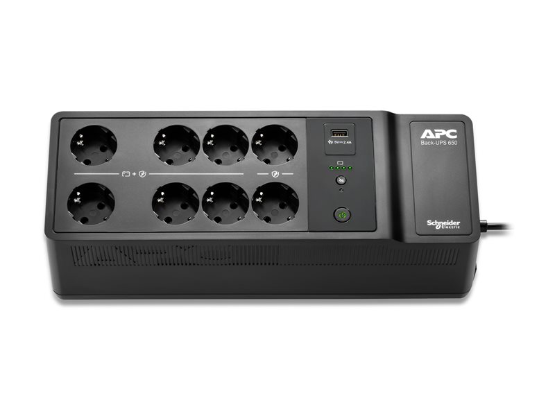 APC Back-UPS 650VA 230V 1 USB charging p - BE650G2-GR