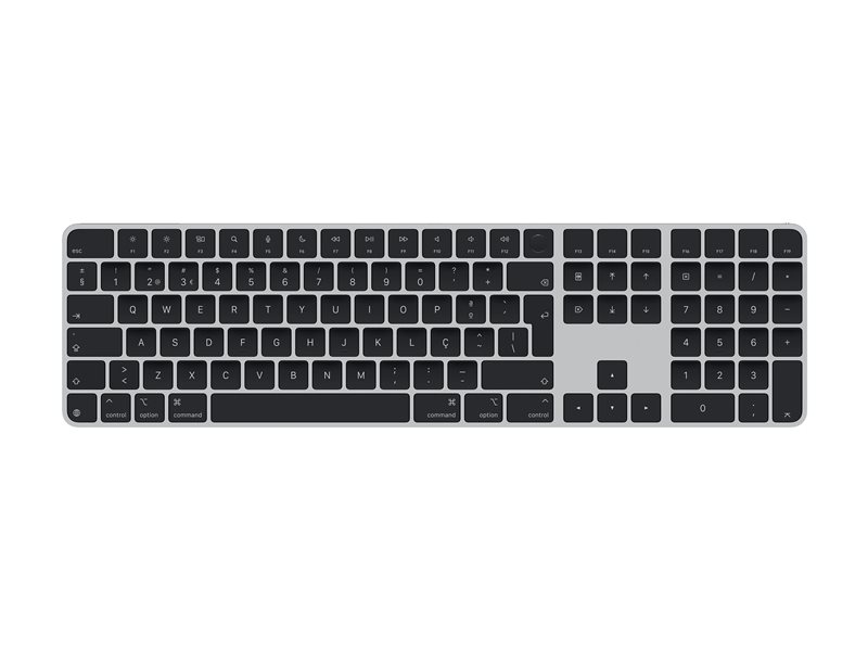 APPLE MAGIC KEYB TOUCH ID NUM KEY BL-PRT - MXK83PO/A