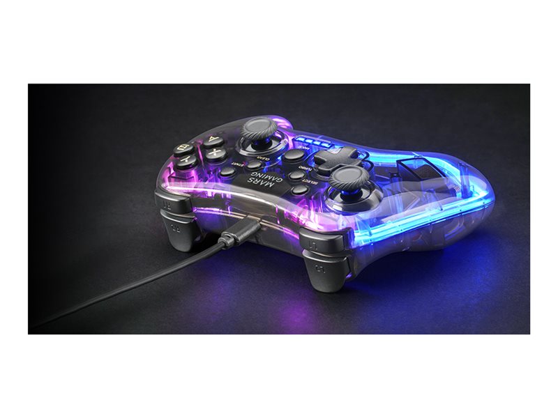 MARS GAMING MGP-C GAMEPAD, NEON RGB, DUA - MGPC