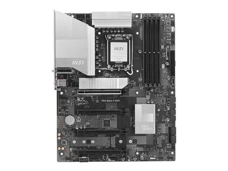 MSI PRO B860-P WIFI LGA1851 ATX DDR5 MB - 601-7E41-02S
