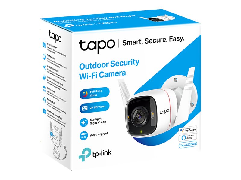TP-LINK TAPO C320WS Outdoor Security Wi- - TAPO C320WS