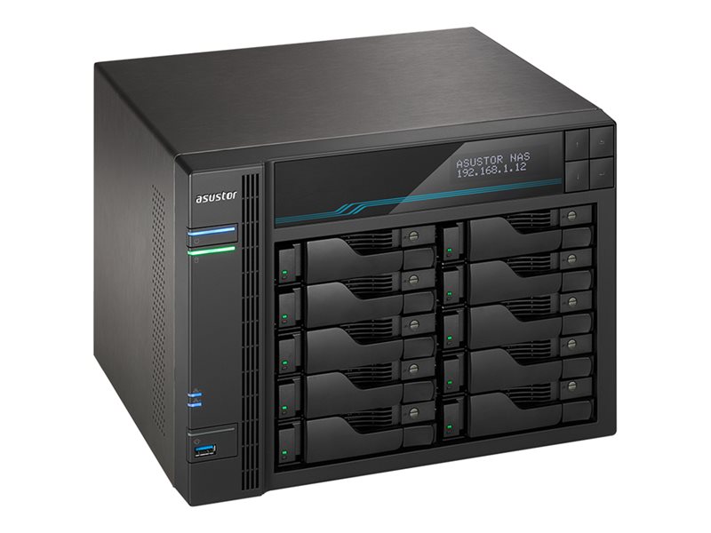 ASUSTOR AS6510T 10 Bay NAS Intel ATOM C3 - AS6510T
