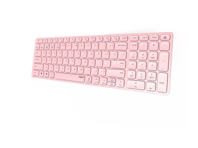 RAPOO E9700M MULTI-MODE WIRELESS KEYBOAR - 00215872