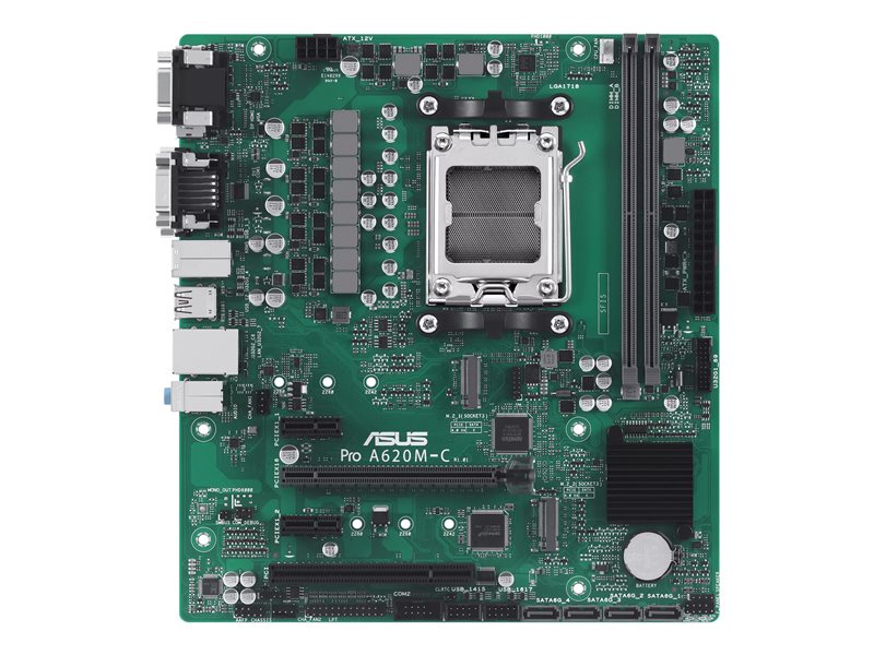 ASUS PRO A620M-C-CSM AM5 DDR5 mATX MB - 90MB1F80-M0EAYC