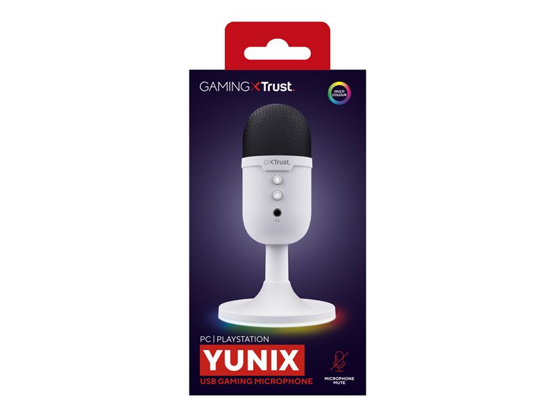 TRUST GXT234W Yunix Usb Microphone White - 25374