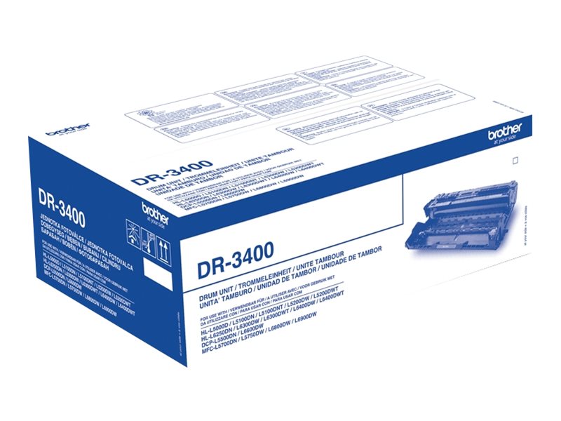 BROTHER DR3400 Drum unit - 30.000 pagini - DR3400