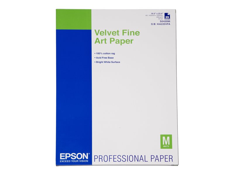 EPSON Paper Velvet Fine A2 420x594mm - C13S042096