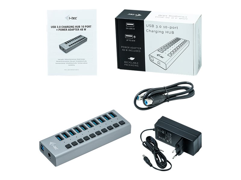 I-TEC USB 3.0 Charging HUB 10port port w - U3CHARGEHUB10